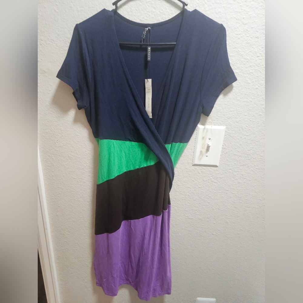 NWT Biacci Wrap Dress